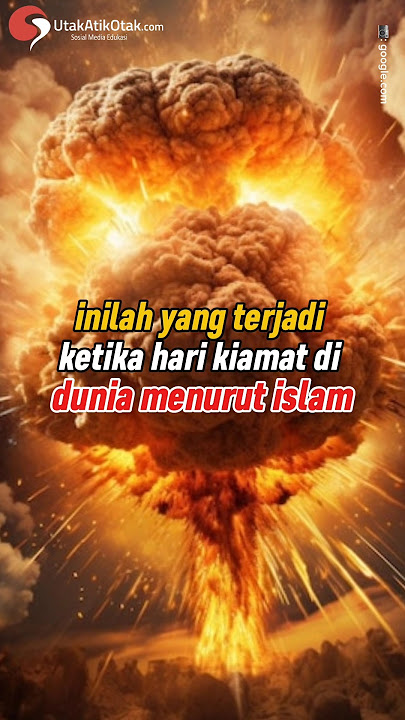 Ini yang terjadi ketika hari kiamat di dunia menurut islam #shortsfeed #islamicstatus #islamicvideo