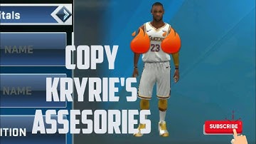 How to copy assesories in NBA2k19 mobile using game gurdian tutorial