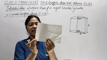 Introduction Chapter-13 Surface Area and Volume Ex-13.2 | Class-9 Maths NCERT CBSE