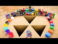 Big Toothpaste Eruption from Fallout Shelter Hole, Giant Balls, Mtn Dew, 7up, Coca-Cola vs Mentos