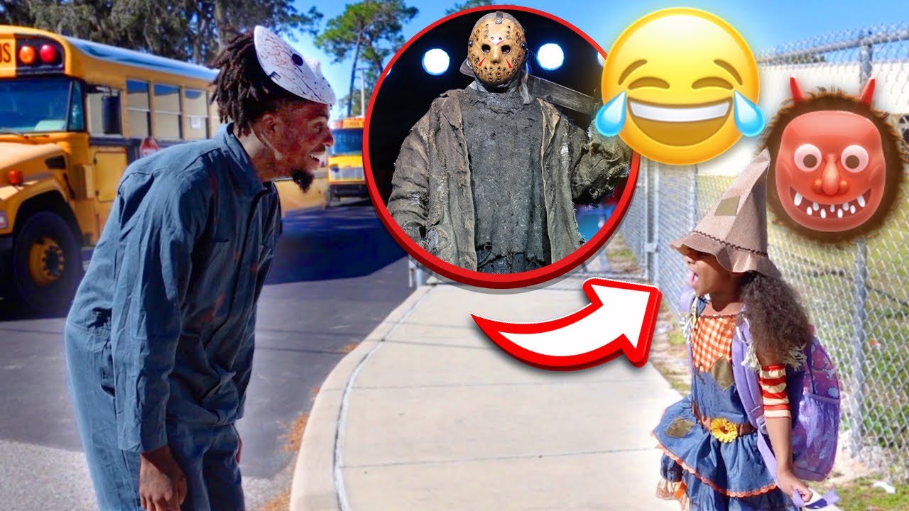 Забираю свою дочь, изображая Джейсона 😳🤣 (Всё пошло не так)