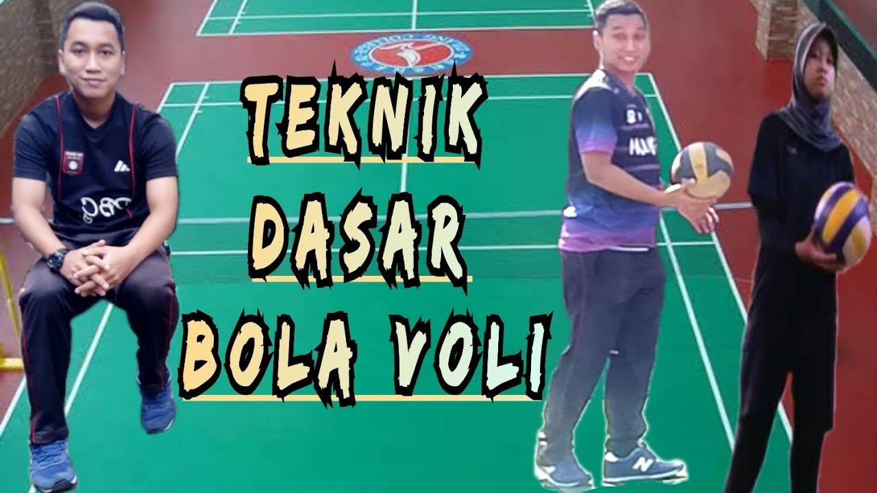 BOLA VOLI - Yuk pelan-pelan Belajar Teknik Dasar Permainan Bola Voli.