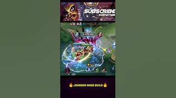JOHNSON MAGE BUILD w/ FLAMESHOT #mlbb #shorts