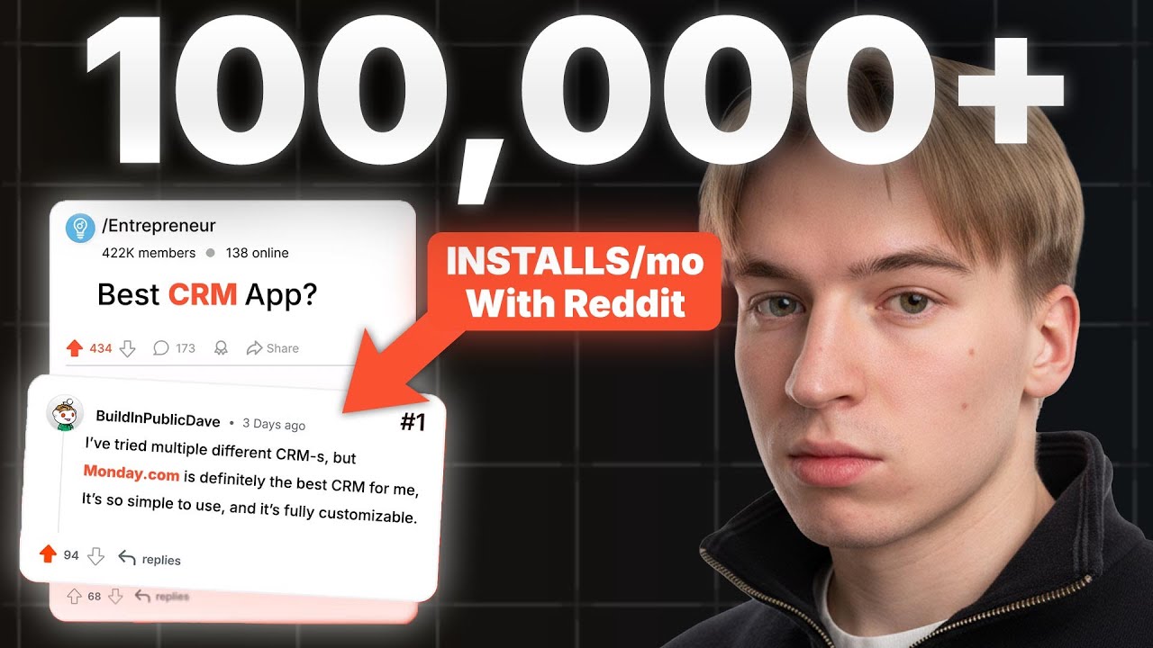 Fastest Method to Reach 100,000+ App Installs using Reddit AI Marketing (ZERO ADSPEND)