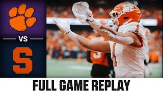 Clemson vs. Syracuse Full Game Replay | 2023 ACC Football