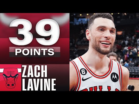 Zach LaVine GOES OFF For 39 Points In Bulls #ATTPlayIn W! | April 12, 2023