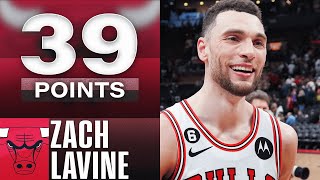 Zach LaVine GOES OFF For 39 Points In Bulls #ATTPlayIn W! | April 12, 2023