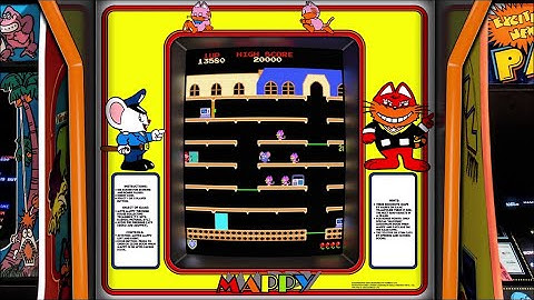 Mappy, Realistic Arcade Bezel using The Mega Bezel Shader