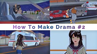 How to Make Drama Part 2 (Golden Hour Behind The Scenes) | Sakura School Simulator | Kat-katGaming 💕