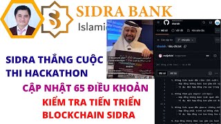 Sidra Bank| Sidra Thắng Cuộc Thi Hackathon| Cập Nhật 65 Điều Khoản