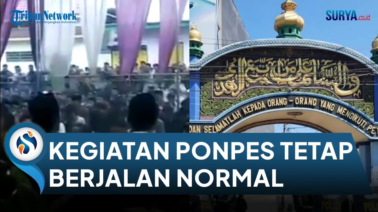 Menunggu Surat Resmi Penghentian Operasional, Ponpes Shiddiqiyyah Jombang Tetap Berjalan Normal