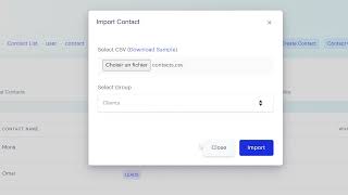 How to Add & Organize Contacts in Whasell | Import CSV & Create Groups