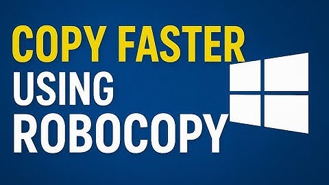 Robocopy Command Explained 🔥 | Copy Files Like a Pro in Windows (Fast & Reliable)