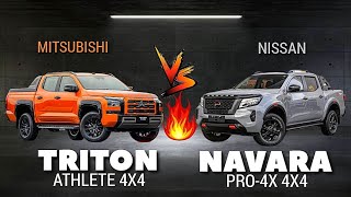 2024 MITSUBISHI TRITON VS 2024 NISSAN NAVARA PRO4X