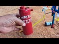 How to Make Mini Water Filter | DIY water Pump | Homemade water. #diy #water #fypシ @piyashsaha161 