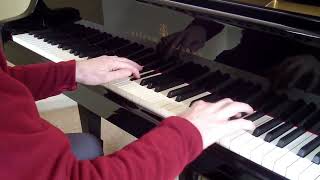 Robert Starer: 'Crimson' (no.7 from Sketches in Color) for piano