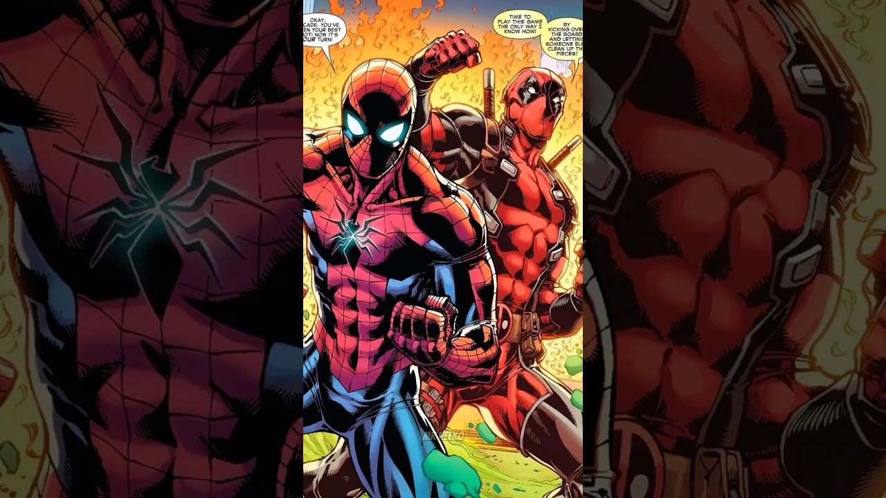 Spider-Man and Deadpool Working Together