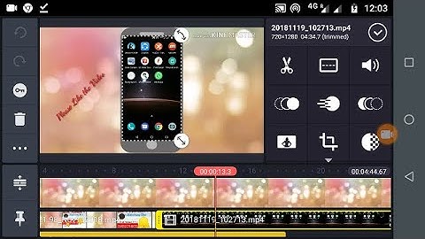 Remove Unwanted Part of Your Video l How to Edit video in Kinemaster- Trim, Split