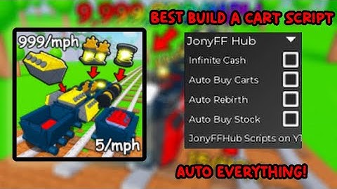 FREE Build A Cart Script (INFINITE MONEY💸, AUTO CART🛒, ETC...) | Script In Description