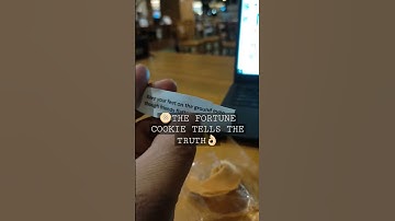 WHAT THE TRUE ABOUT FORTUNE COOKIE?😱😱 #shorts #yummy #fortune #viral #trending#breakfast #wednesday