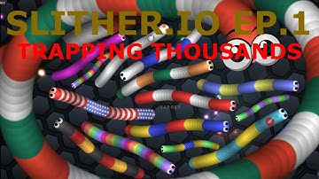 Slither.io Ep.1 w/ Oneduck- CIRCLING IS SO OP!!!!+ 20K SCORE!!!!