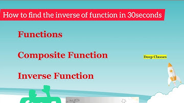 IGCSE Maths 0580 Function | Composite function | How to find the inverse of a function #igcsemath