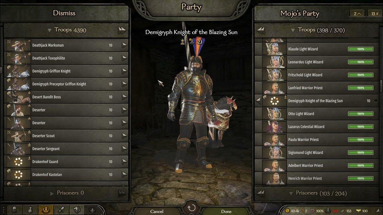 How to spawn troops easy cheats tutorial console commands bannerlord