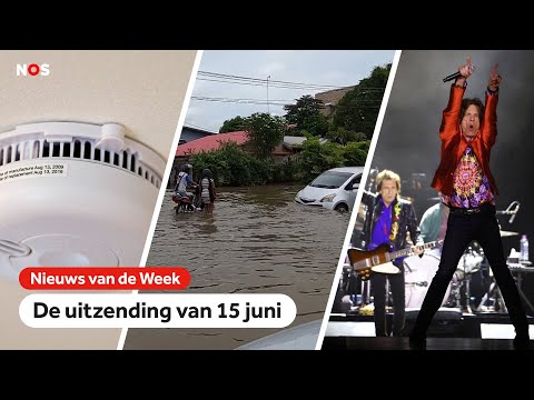 Rookmelders worden verplicht, overstromingen in Suriname en concert Rolling Stones afgelast.