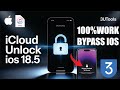 [NEW 2025] iCloud Unlock iPhone iOS 18.5 ✅ Permanent Bypass Method (No Apple ID)