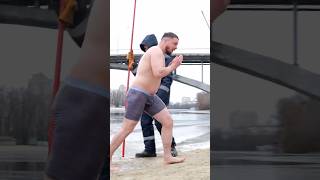 Ice Bath Challenge 2025 Epiphany Swimming