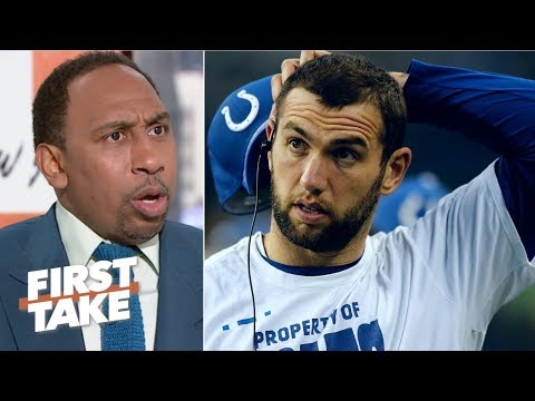 Colts fans were justified in booing Andrew Luck – Stephen A. | First Take