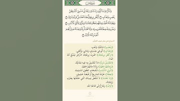 السراج في بيان غريب القران سورة ص  من 41 إلى 44 تلاوة الشيخ سعد الغامدي