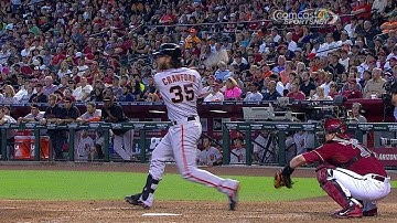 SF@ARI: Crawford drives a two-out triple in the 7th