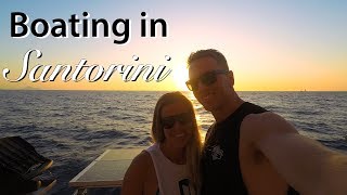 SANTORINI, GREECE | The BEST Sunset Boat Tour!