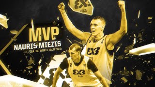 The BEST! Nauris Miezis 🇱🇻 World Tour MVP 2020 | FIBA 3x3