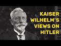 Kaiser wilhelm ii interviewed about hitler 1938