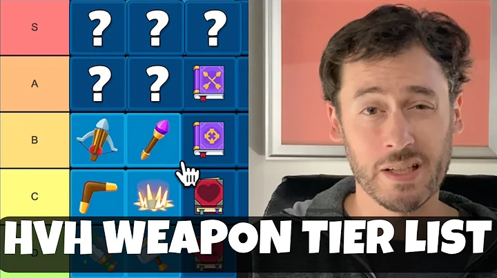 Heroes vs Hordes BEST BASE Weapons & Tomes | HvH Weapon Tier List