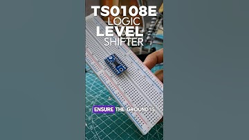 Logic level shifter | TSO108E Connection |  #arduino # #homeautomation # #electronics #educational