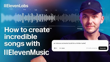 How to Create AI Music - Eleven Music tutorial