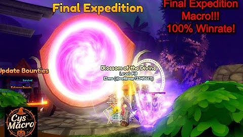 How to Macro Final Expedition in ALS using the Cys Macro (Paid Macro)!