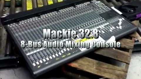 Mackie 8-Bus Audio Mixing Console on GovLiquidation.com
