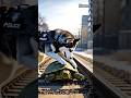 Police dog and police grandfather rescue turtle trapped on railroad tracks 🐢