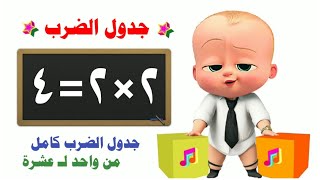 ⁣جدول الضرب كامل⁩ ⁦☑️⁩- من واحد لعشره - حفظ جدول الضرب بطريقة سهلة وسريعة ??