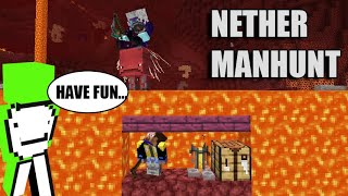 Minecraft Manhunt, But it's in the Nether screenshot 5