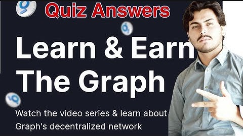 The Graph(GRT) Token Quiz Answers - Coinmarketcap Re-Learn and Earn Program | Win Free 10 GRT Tokens