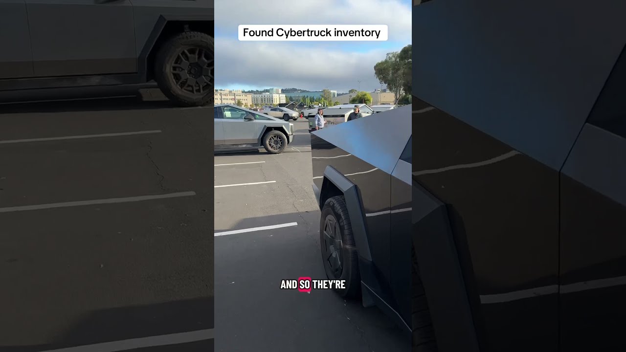 Found The Tesla Inventory Of Cybertrucks Cybertruck