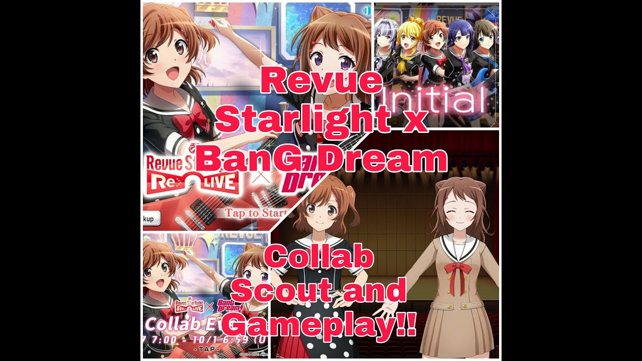 Revue Starlight x BanG Dream Collab Scout Gameplay (Revue Starlight)