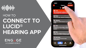How To Connect to Lucid® Hearing App