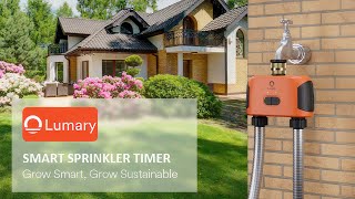 How to Connect WiFi Lumary Smart Sprinkler Water Timer (LWT2A1)?
