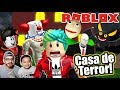 Casa del Terror en Roblox | Monstruos de Halloween | Juegos Roblox Karim Juega